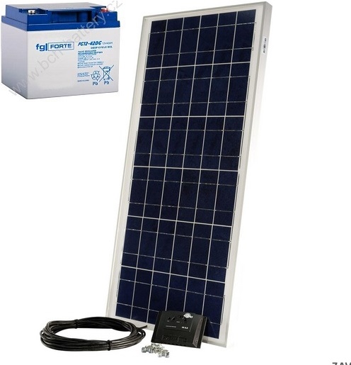 30Wp Sunset 12 V, 30Wp, 12V DC 30W/h