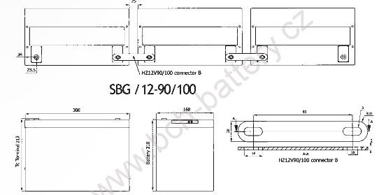 Stand by Bull Bloc GEL SBG 12-160, 160Ah, 12V