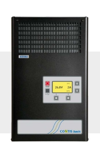 Nabíječ staničních baterií AXIMA CONTIS Basic 48D100, 48V DC  / 100A 3fáz.