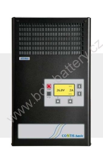 Nabíječ staničních baterií AXIMA CONTIS Basic 80D150, 60-110V DC / 150A 3fáz.