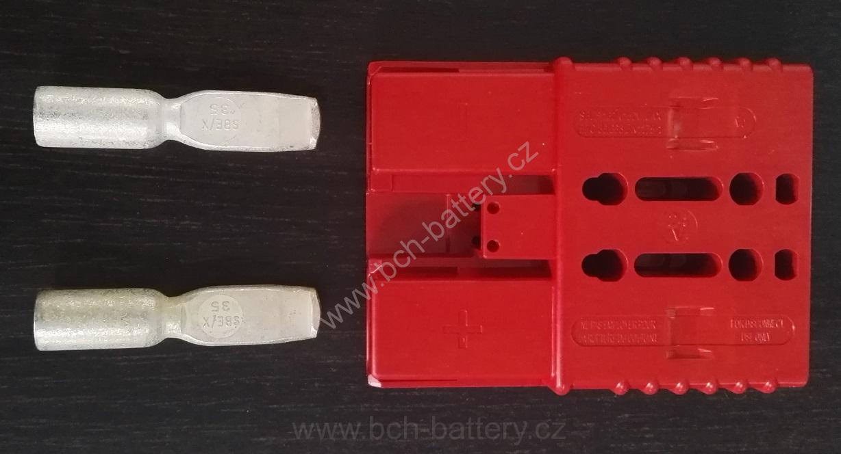Rema SRE 160A / SBE 160 / SBX 175, Kontakty 35mm ČERNÝ / BLACK, 80V