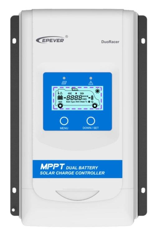 MPPT solární regulátor EPever 100VDC/ 30A DuoRacer - 12/24V