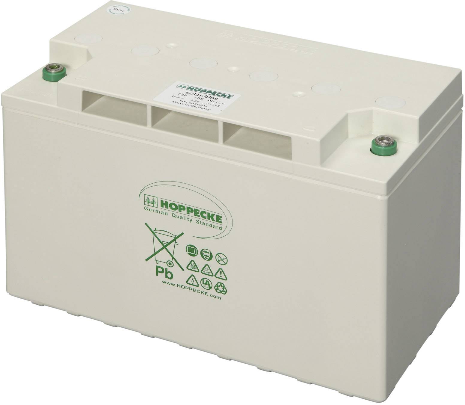 Solární baterie Hoppecke Sun Power VRM 12-150, 12V / 146Ah C100