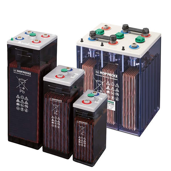 Solární baterie Hoppecke Sun Power VL 2-1070, 2V / 1070Ah C100