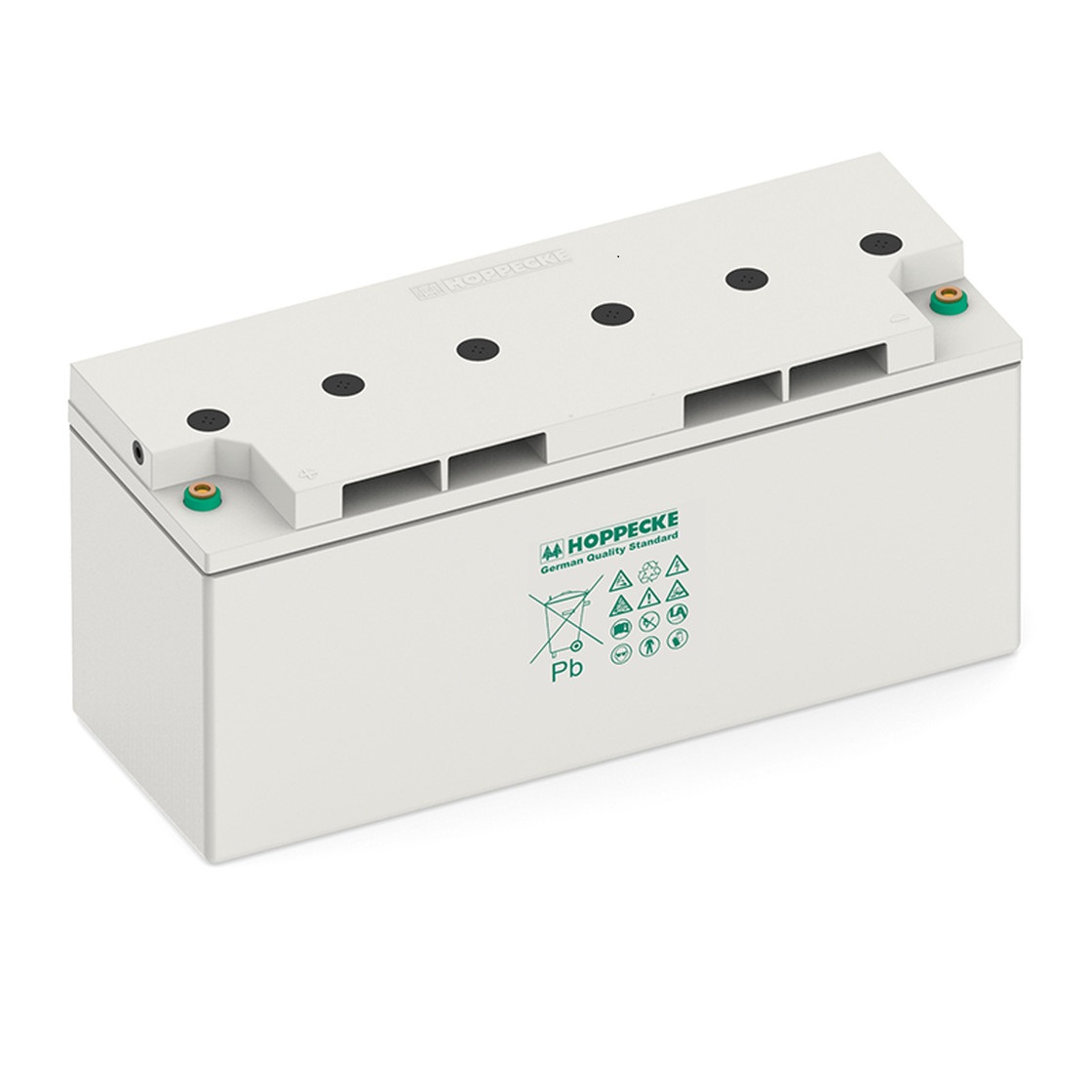 AGM trakční baterie Hoppecke Trac bloc 12 TB 90, 12V / 90Ah C5, 95Ah C20, póly AP autobateriové, 3213307101