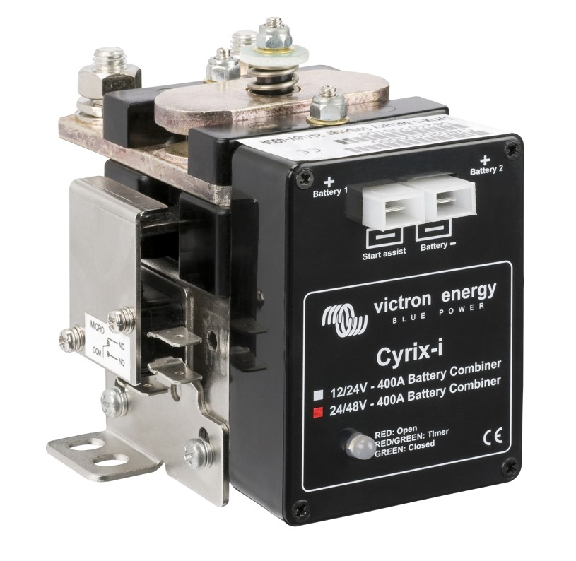 Victron Energy Cyrix-i 12-24V 400A, Inteligentní propojovač startovací a provozní baterie