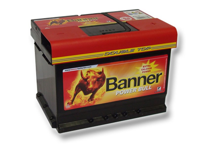 Autobaterie Banner Power Bull  62A/ 12V  540A ( P6219 )