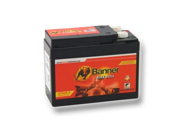 Motobaterie Banner Bike Bull GEL 50301, GTR4A-5 (YTR4A-BS), 12V - 3Ah