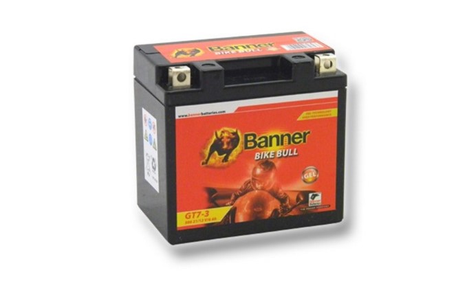 Motobaterie Banner Bike Bull GEL 50621, GT7-3 (YTX5L-BS), 12V - 6Ah