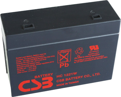 akumulátor CSB HC1221W - 12V / 5,1Ah