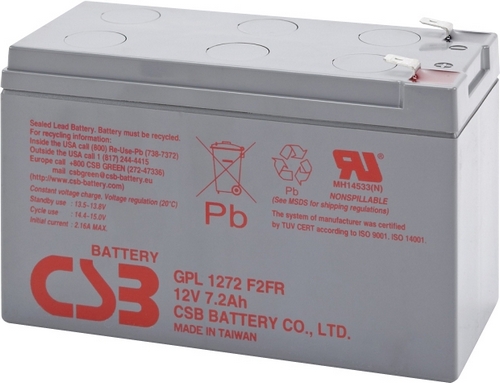akumulátor CSB GPL1272F2 FR - 12V / 7,2Ah