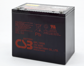 akumulátor CSB GPL12520 - 12V / 52Ah