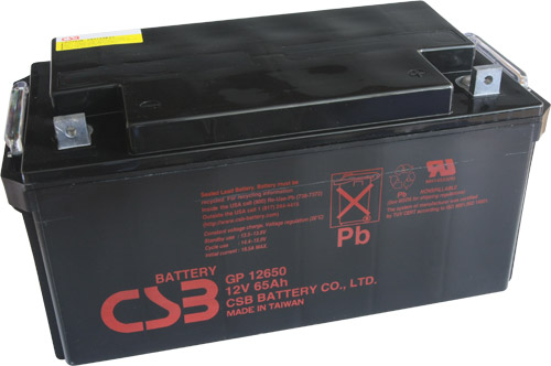 akumulátor CSB GP12650 (I) - 12V / 65Ah