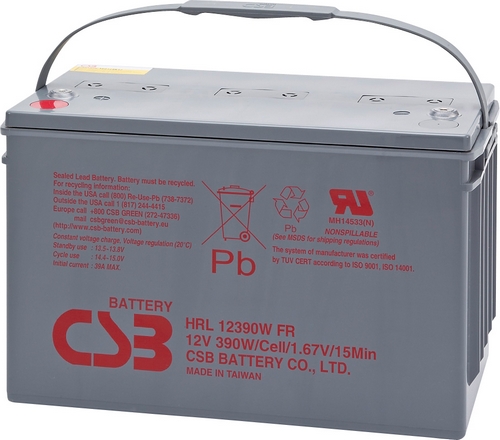 akumulátor CSB HRL12390W - 12V / 100Ah