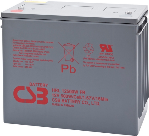 akumulátor CSB HRL12500WFR - 12V / 125Ah