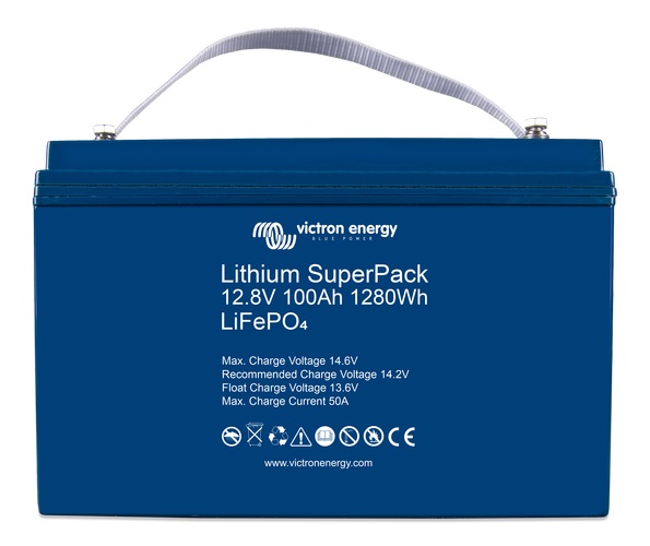 Victron Energy LiFePO baterie 12,8V/100Ah Lithium SuperPack s BMS