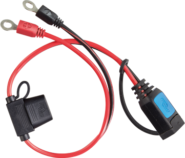 Kabel s pojistkou 30A a oky M6 Victron Energy k BP IP65 - 3649