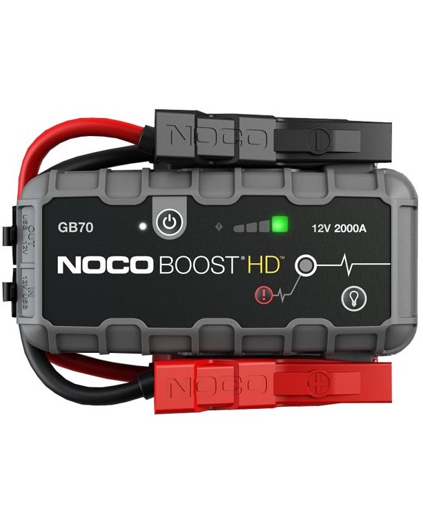 NOCO GB70 12V 2000A, startovací zdroj