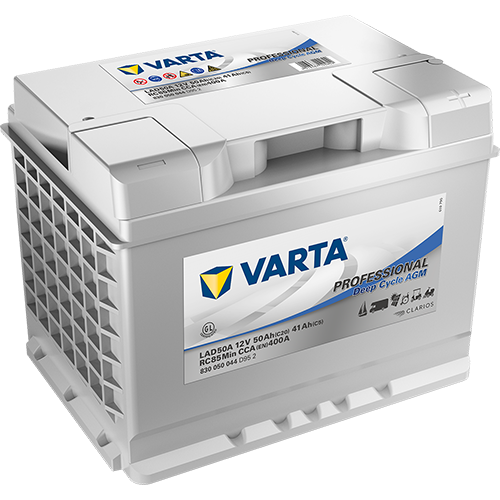 Trakční baterie Varta Professional Deep Cycle AGM, 12V - 50Ah, LAD50A, 830 050 044