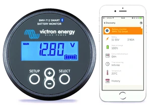 Monitoring kapacity akumulátoru Victron Energy  BMV 712 Smart