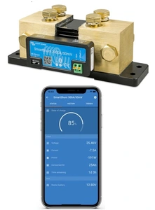 Monitoring stavu baterie Victron Energy - SmartShunt 2000A, zobraení i na SmartPhone