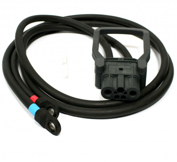 Set konektor Rema Euro DIN 320A, bateriový, kabel Cu 70mm2, kabelové oko 70/M10/Pólový šroub M10x22 mm