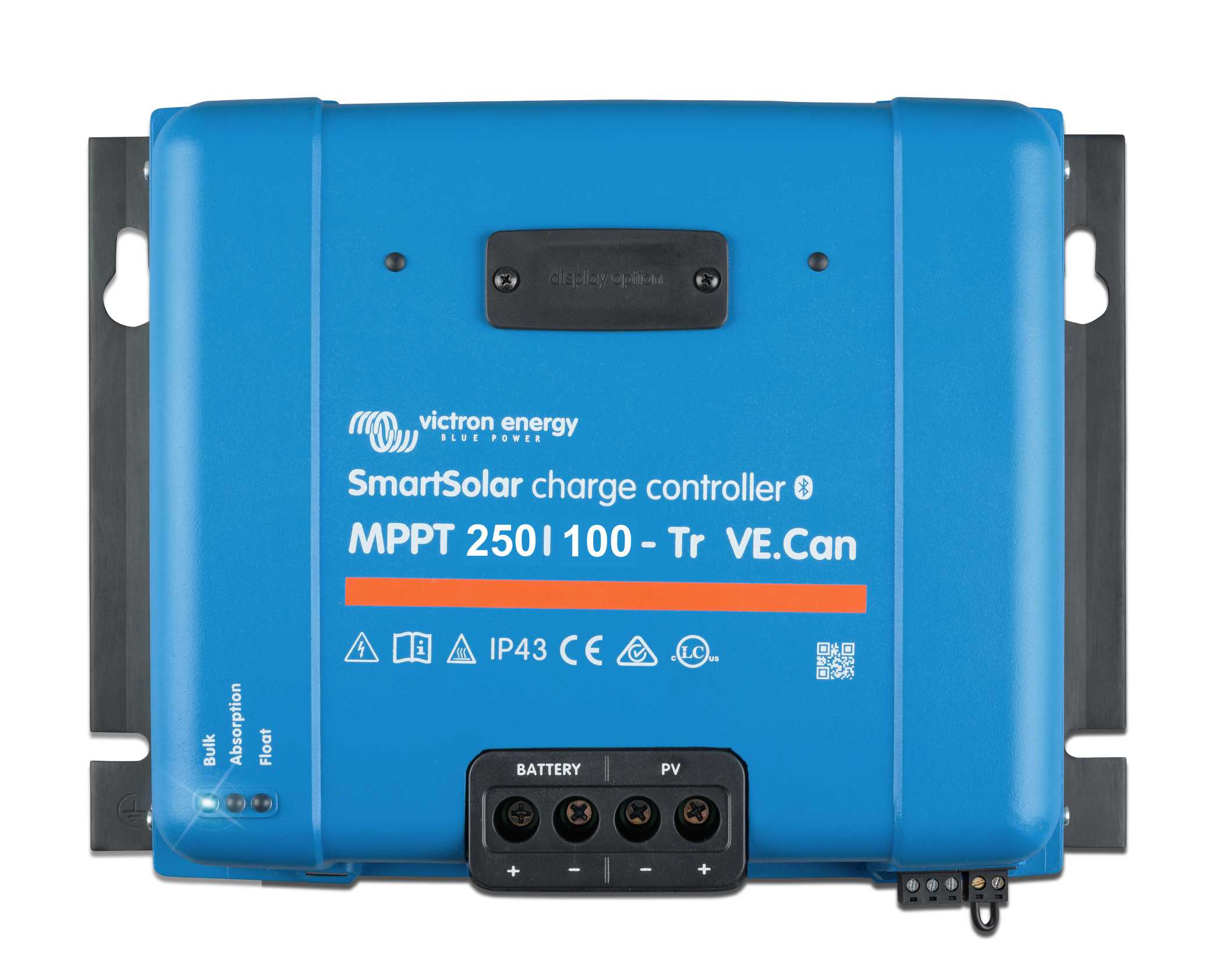 MPPT SmartSolar solární regulátor Victron Energy 250/100-Tr VE.Can, Baterie 12/24/48V, FV max 1450/2900/5800Wp, Integrovaný bluetooth