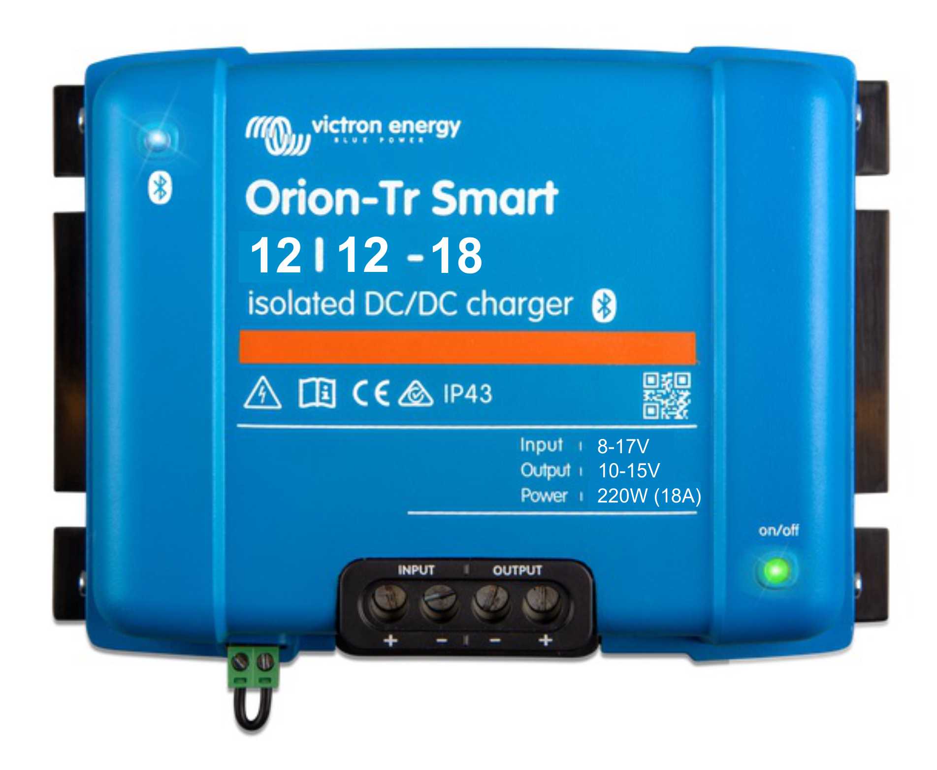 DC-DC nabíječka Victron Energy, Orion-Tr Smart - 12V DC na 12V DC, 18A (220W) izolovaná