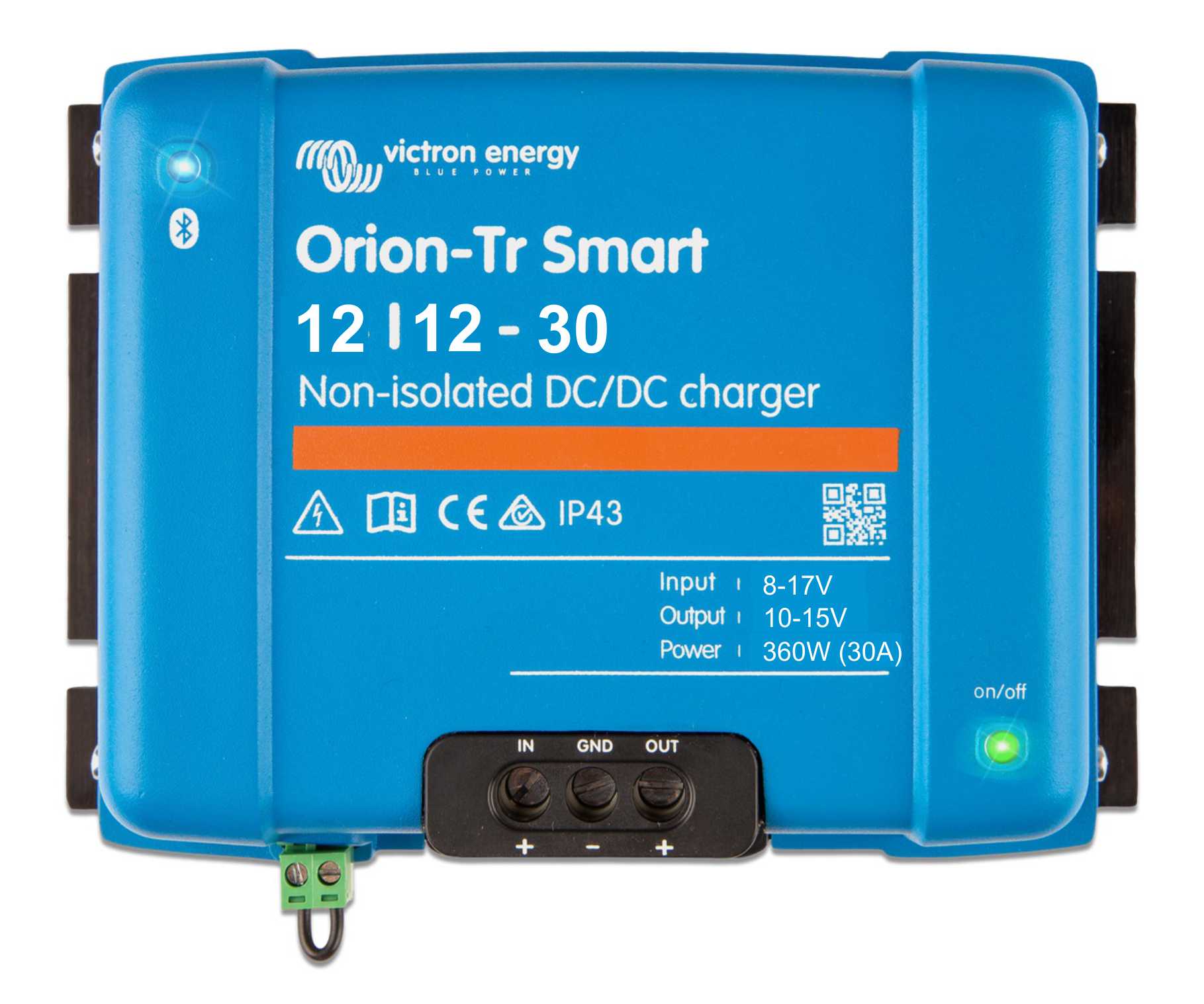DC-DC nabíječka Victron Energy, Orion-Tr Smart - 12V DC na 12V DC, 30A (360W) neizolovaná