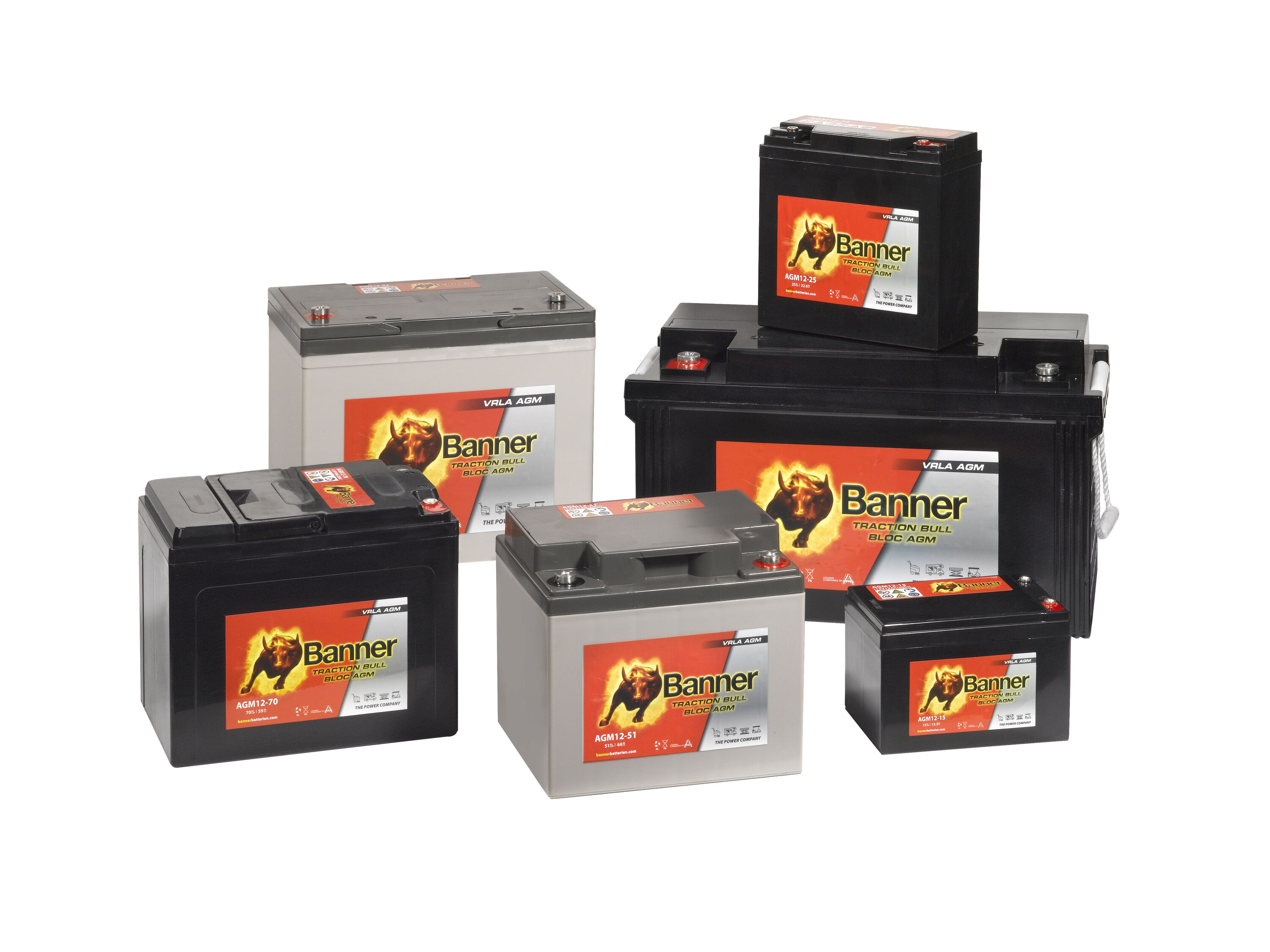 Trakční baterie Banner AGM 12-9 12V 9Ah C20 / 7Ah C5 Deep cycle