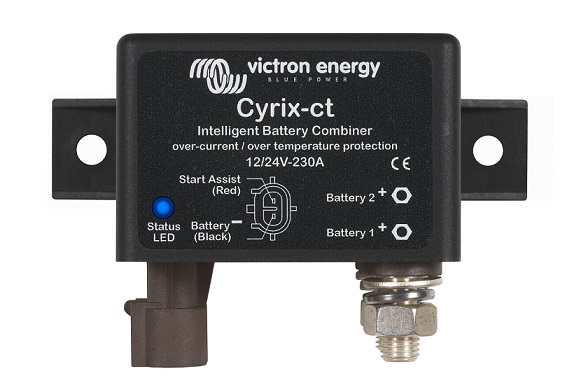 Victron Energy Cyrix-ct 12-24V 230A, Inteligentní odpojování startovací a provozní baterie 