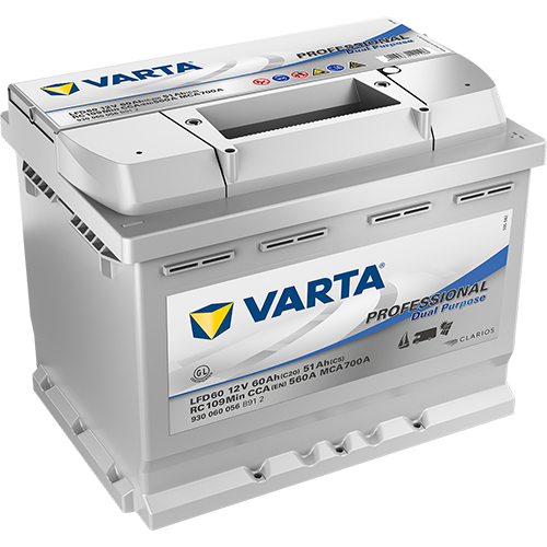Trakční baterie VARTA Professional Dual Purpose (Deep cycle) 60Ah, 12V, LFD 60 - PRODEJ UKONČEN