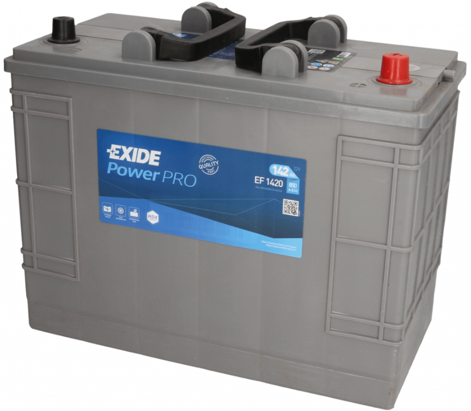 Autobaterie Exide PowerPRO 12V, 140Ah, 850A, EF1420 PRODEJ UKONČEN