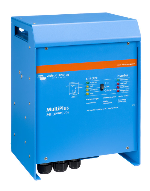 Měnič/nabíječ Victron Energy MultiPlus 24V/3000VA/70A-16A 2400W