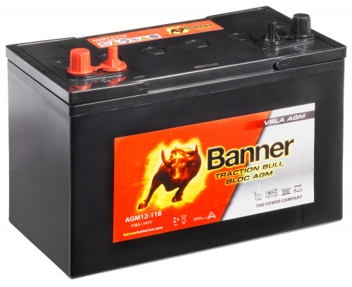 Trakční baterie Banner AGM 12-76 12V 76Ah C20 / 65Ah C5 Deep cycle