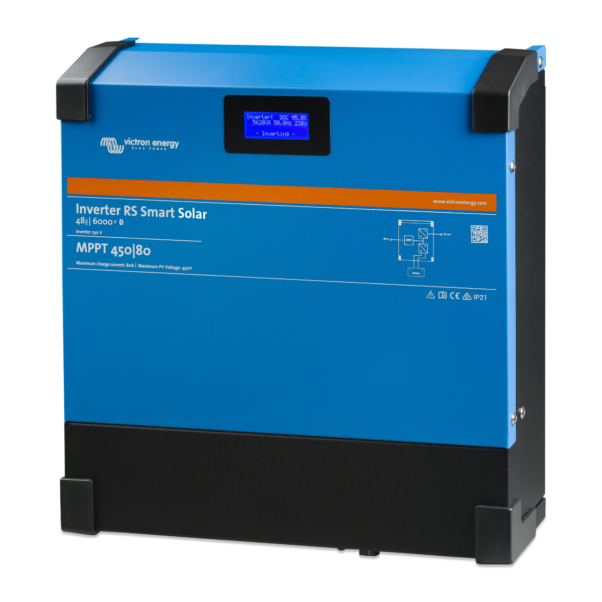Ostrovní měnič napětí Victron Energy RS 48/6000 230V Smart Solar