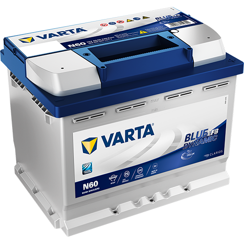 Varta Blue Dynamic EFB start-stop 60Ah/12V 560A (560 500 056)