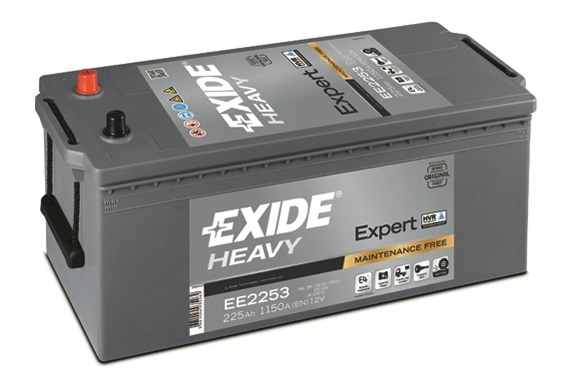 EXIDE - EXPERT HVR  225Ah/12V 1150A (EE2253)