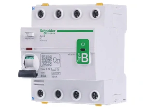 Proudový chránič RCD 4P 40A 30mA typ B-EV 400V  A9Z61440