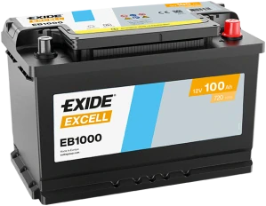 Autobaterie EXIDE Excell 12V 100Ah 700A EB1000  315x175x205