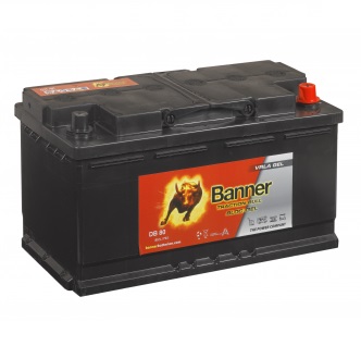 Banner Traction BULL Bloc DB 80 12V / 80Ah C20 / 72Ah C5 DIN (d.353 x š.175 x v.190 mm)