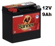Autobaterie Banner Running Bull BACKUP 509 00, 9Ah, 12V ( 50900)