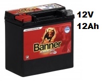 Autobaterie Banner Running Bull BACKUP 514 00, 12Ah, 12V ( 51400)