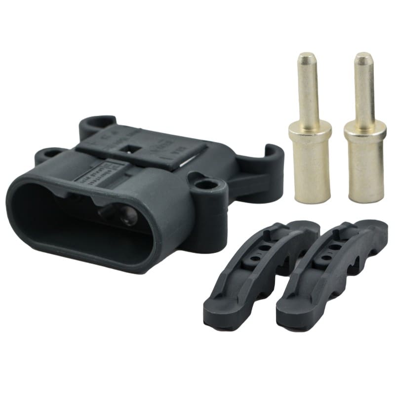Konektor Rema Euro DIN 80A, 95198-00, průřez kabelu 16mm2, nabíječ/zástrčka