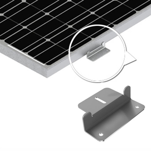 Sada držáků "Z" pro 1ks Fotovoltaického panelu