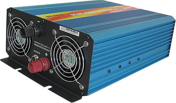 Měnič napětí 12V/230V+USB 2000W, CARSPA P2000, čistá sinusovka, D.O.