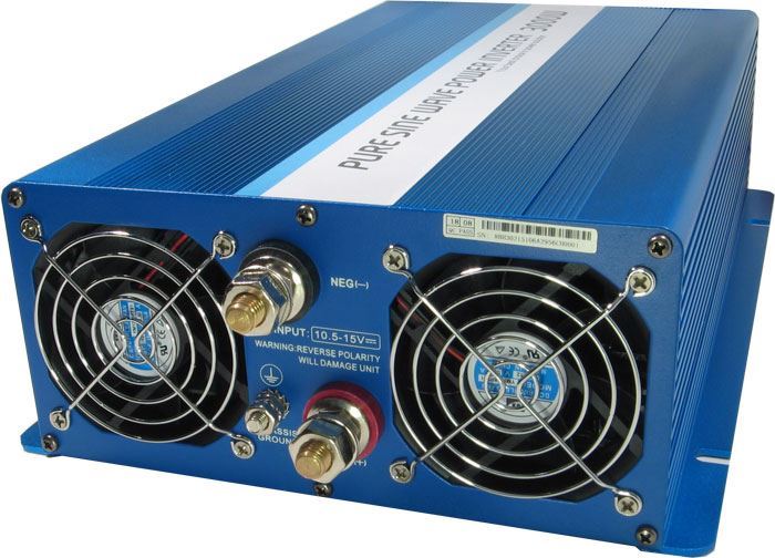 Měnič napětí CARSPA SK3000 24V/230V 3000W D.O. drátové Čistá sínusovka