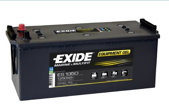 Trakční baterie EXIDE EQUIPMENT GEL ES1350, 120Ah, 12V, 1350Wh