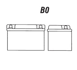 Autobaterie EXIDE Excell 12V 60Ah 390A EB604 230x173x222