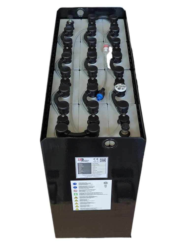 Trakční baterie BCH Battery 24V 5PzS500 s Aquamatic systémem, 827 x 324 x 612 mm
